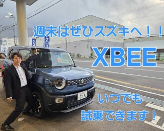 週末はスズキヘ！！新型クロスビー！！ぜひご試乗ください！！