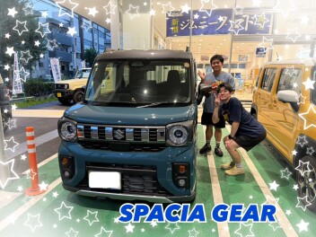 スペーシアギアご納車！！