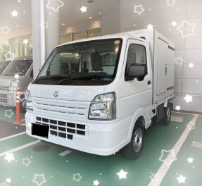 食品シリーズ冷凍車ご納車！