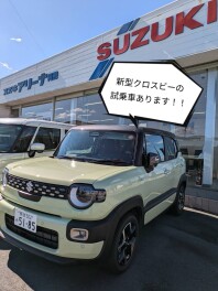 新型クロスビーの試乗車あります(^^♪