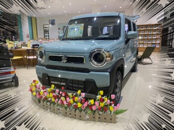 ショールームに新しくハスラー展示してます！