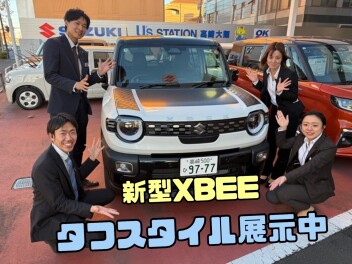 高崎大類店の新型クロスビーをメタリック調のアクセントを盛り込んだ『タフスタイル』へチェンジ！！注文の純正アクセサリーで特別な１台に！