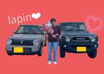 ジムニーからラパンへ♪