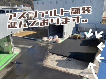 【工事の様子】工事中ですが営業してます！