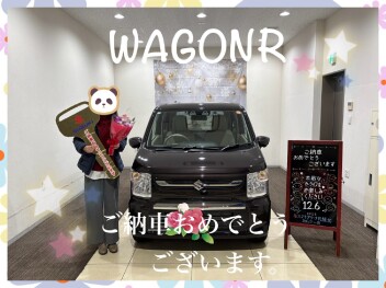 【WAGONR】ご納車車おめでとうございます。！！