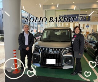 ソリオバンディットご納車！！