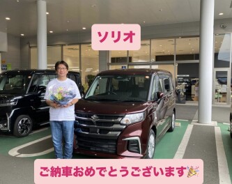 ☆ソリオご納車しました☆
