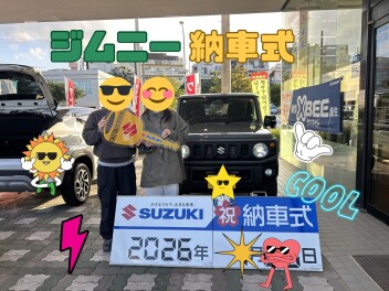 ジムニー納車式