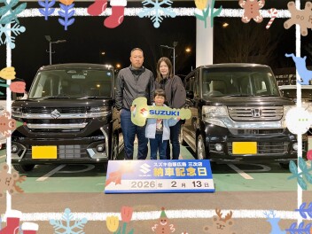 ★Ｋ様スペーシアご納車です！★