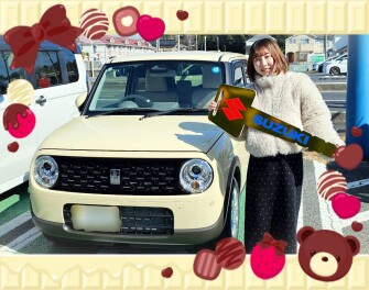 ラパン　ご納車おめでとうございます！