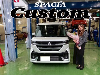 スペーシアカスタムご納車★☆彡