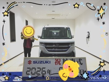 スペーシアカスタム納車！！