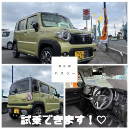 New♡ハスラー試乗車入荷しました！