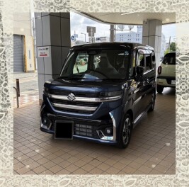 スペーシアカスタムご納車！