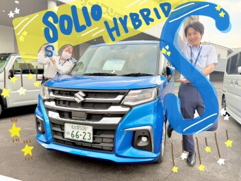 車内も広々！スズキソリオ！