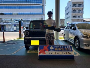 ☆☆K様　ハスラーご納車です！☆☆