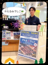 ★かえるdeでしこキャンペーン実施中★