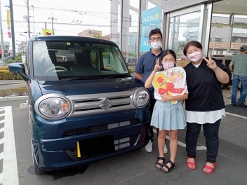 ６月１９日(日) ご納車させていただきました。