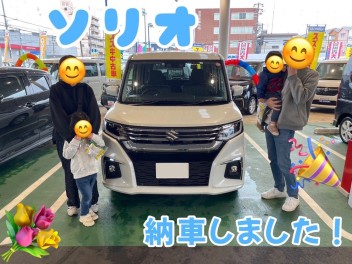 ☆ソリオ納車しました☆