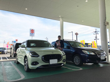 ＊I様　新車スイフトご納車＊