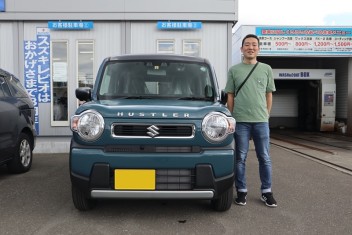 Ｈ様　ハスラー納車です！