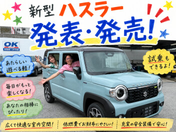 2つの遊べる軽！NEW ハスラー登場！