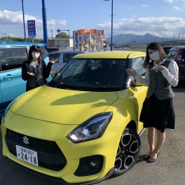 スイフトスポーツ試乗車ございます！