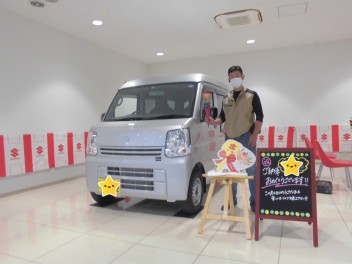 M様、エブリイ本日ご納車させていただきました！！