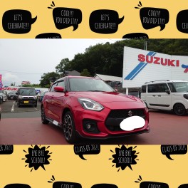 スイフトスポーツ納車式！