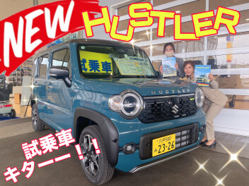 NEWハスラー試乗車キマシタ！！！
