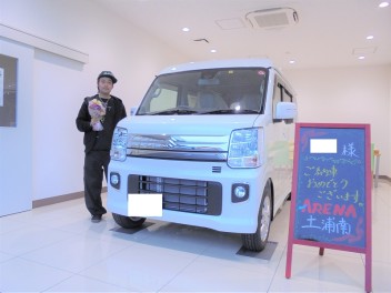 エブリイワゴンご納車です！