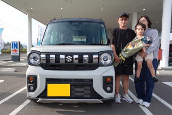 スペーシアギアのご納車、おめでとうございます！