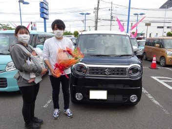 Ｍ様、ワゴンＲスマイルご納車！