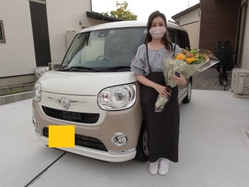 ダイハツ　ムーヴキャンバスのご納車、おめでとうございます！
