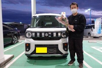 スペーシアギアのご納車、おめでとうございます！