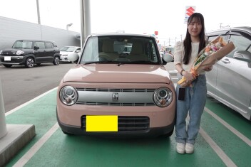 ラパンのご納車、おめでとうございます！