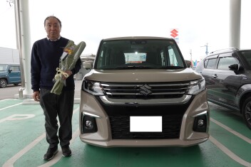 ソリオのご納車、おめでとうございます！