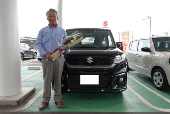 ソリオのご納車、おめでとうございます！