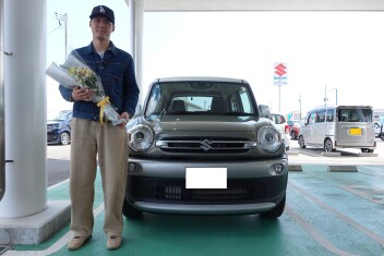クロスビーのご納車、おめでとうございます！