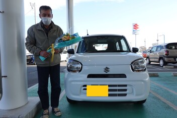アルトのご納車、おめでとうございます！