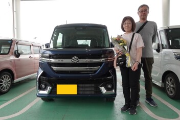 スペーシアカスタムのご納車、おめでとうございます！