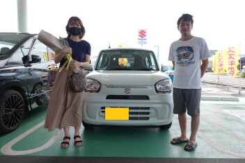 アルトのご納車、おめでとうございます！