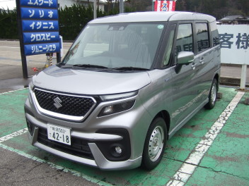 ソリオ試乗車新しくなりました！