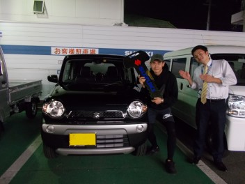 I様　ご納車おめでとうございます！！！