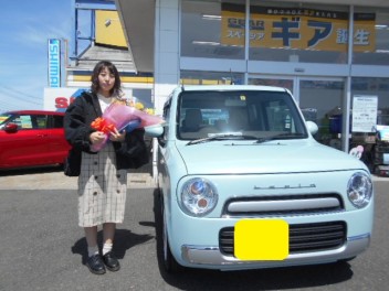 K様ラパンご納車！