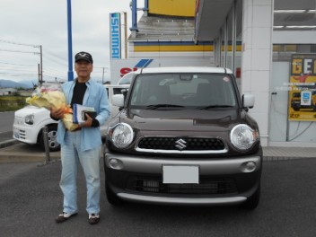 クロスビーご納車させていただきました！