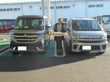 スペーシアをご納車いたしました！