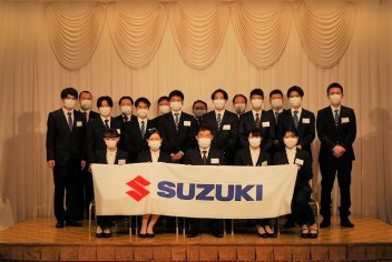 ≪速報≫祝　2021年　入社式