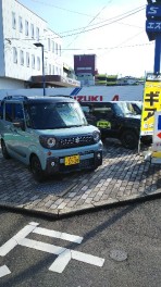 新発売　スペーシアギア　試乗車準備できました