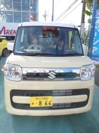 スペーシア試乗車降臨!